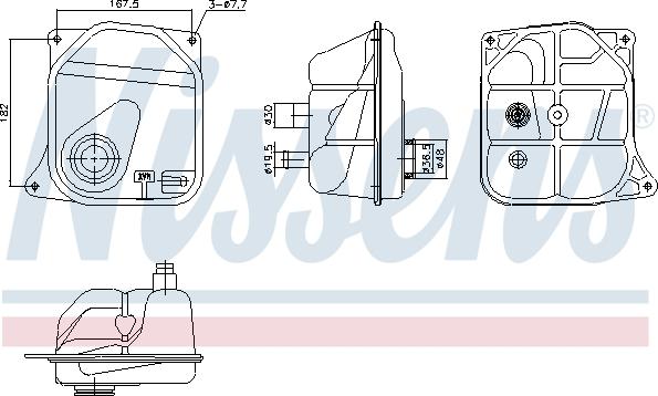 Nissens 996362 - Ekspanziona posuda , rashladna tekućina www.molydon.hr