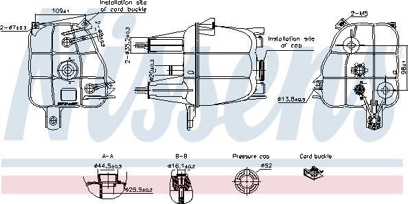 Nissens 996307 - Ekspanziona posuda , rashladna tekućina www.molydon.hr