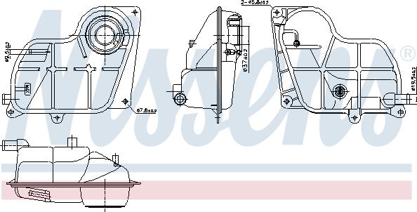 Nissens 996299 - Ekspanziona posuda , rashladna tekućina www.molydon.hr