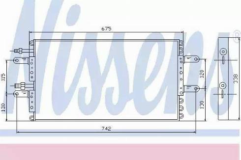 Nissens 94535 - Kondenzator, klima-Uređaj www.molydon.hr