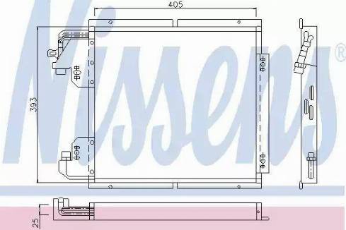 Nissens 94132 - Kondenzator, klima-Uređaj www.molydon.hr