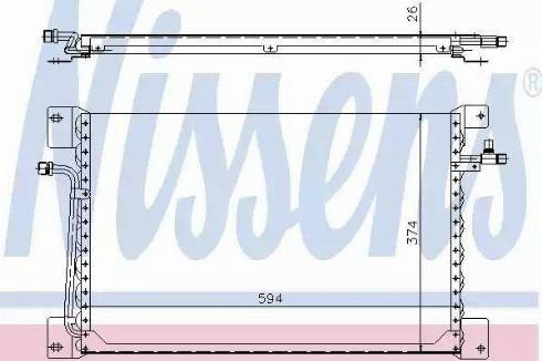 Nissens 94177 - Kondenzator, klima-Uređaj www.molydon.hr