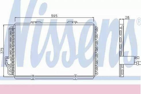 Nissens 94244 - Kondenzator, klima-Uređaj www.molydon.hr