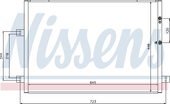 Nissens 94787 - Kondenzator, klima-Uređaj www.molydon.hr