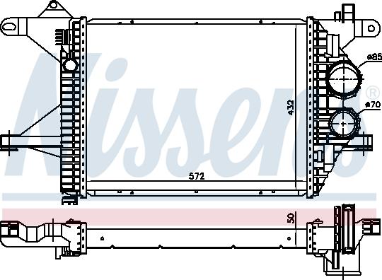 Nissens 96976 - Intercooler, hladnjak www.molydon.hr