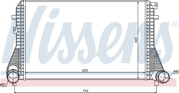 Nissens 96542 - Intercooler, hladnjak www.molydon.hr