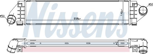 Nissens 96560 - Intercooler, hladnjak www.molydon.hr