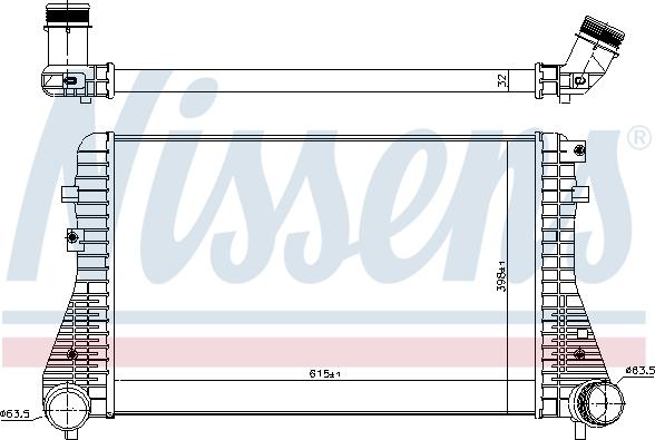 Nissens 96575 - Intercooler, hladnjak www.molydon.hr