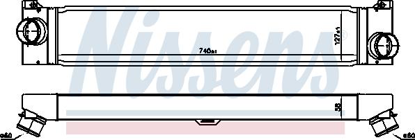 Nissens 96623 - Intercooler, hladnjak www.molydon.hr
