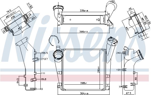 Nissens 96276 - Intercooler, hladnjak www.molydon.hr