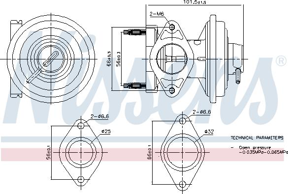 Nissens 98444 - EGR ventil www.molydon.hr