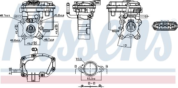 Nissens 98447 - EGR ventil www.molydon.hr