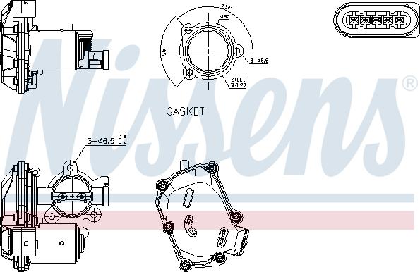 Nissens 98419 - EGR ventil www.molydon.hr