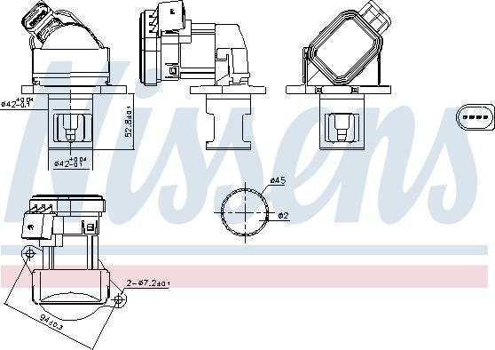 Nissens 98438 - EGR ventil www.molydon.hr