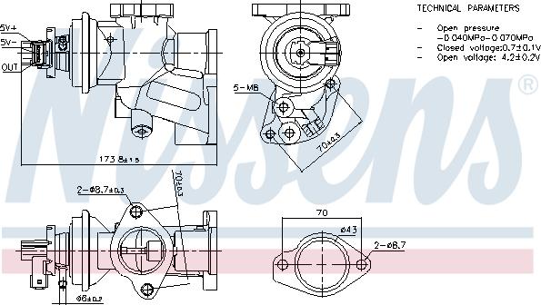 Nissens 98475 - EGR ventil www.molydon.hr