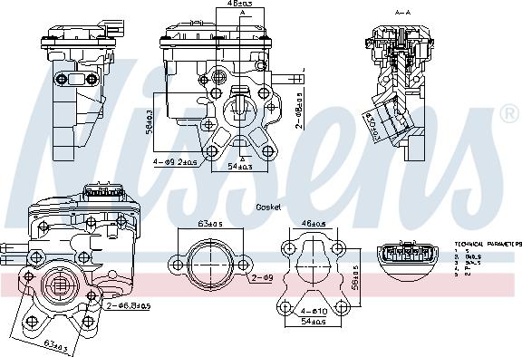 Nissens 98508 - EGR ventil www.molydon.hr