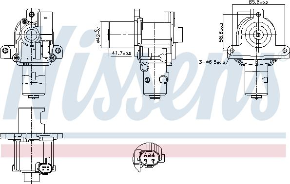 Nissens 98183 - EGR ventil www.molydon.hr