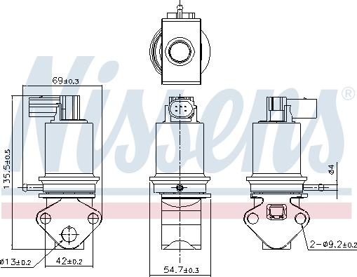 Nissens 98179 - EGR ventil www.molydon.hr