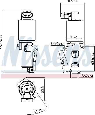 Nissens 98170 - EGR ventil www.molydon.hr