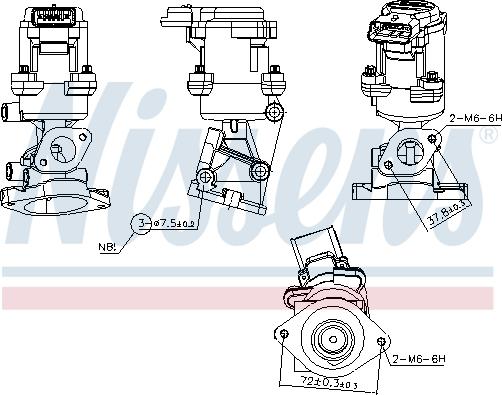 Nissens 98350 - EGR ventil www.molydon.hr