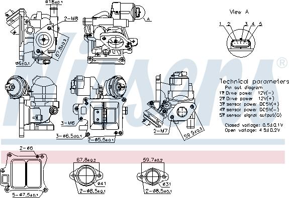 Nissens 98383 - EGR ventil www.molydon.hr