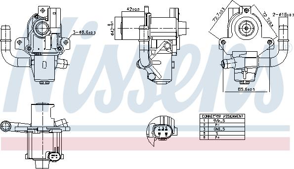 Nissens 98264 - EGR ventil www.molydon.hr