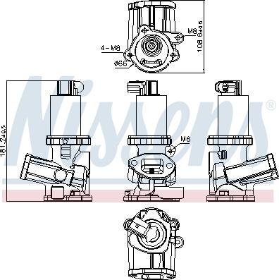 Nissens 98210 - EGR ventil www.molydon.hr