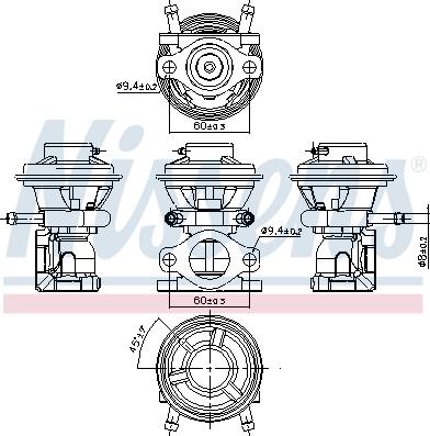 Nissens 98226 - EGR ventil www.molydon.hr