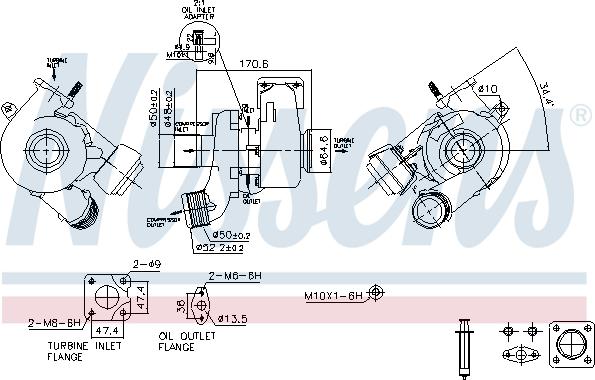 Nissens 93491 - Kompresor, prehranjivac www.molydon.hr