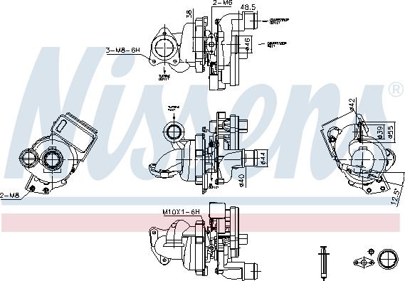 Nissens 93119 - Kompresor, prehranjivac www.molydon.hr