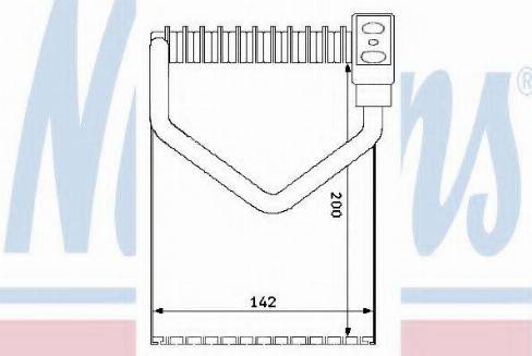 Nissens 92172 - Isparivač, klima-Uređaj www.molydon.hr