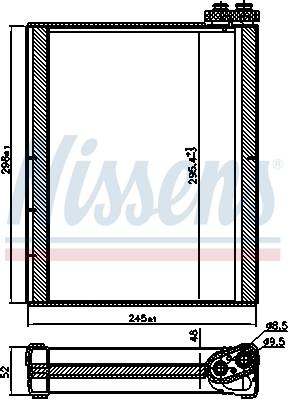 Nissens 92368 - Isparivač, klima-Uređaj www.molydon.hr