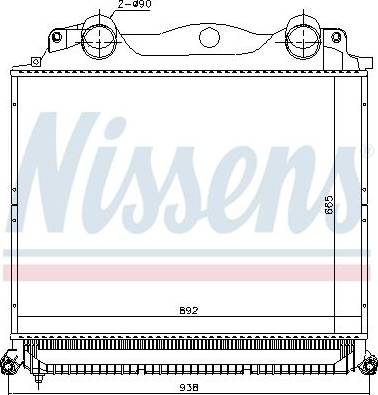 Nissens 97050 - Intercooler, hladnjak www.molydon.hr