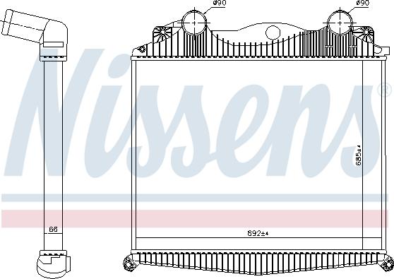 Nissens 97014 - Intercooler, hladnjak www.molydon.hr