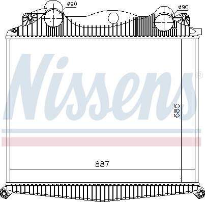 Nissens 97015 - Intercooler, hladnjak www.molydon.hr