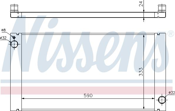 Nissens 69705 - Hladnjak, hladjenje motora www.molydon.hr