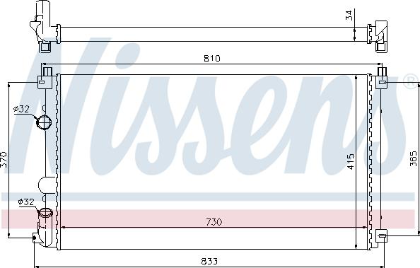 Nissens 697151 - Hladnjak, hladjenje motora www.molydon.hr