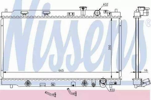 Nissens 64094 - Hladnjak, hladjenje motora www.molydon.hr