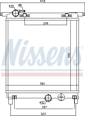 Nissens 692251 - Hladnjak, hladjenje motora www.molydon.hr