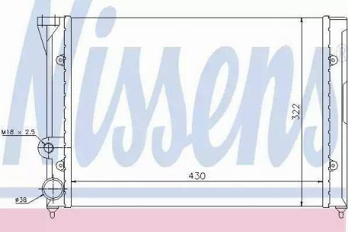 Nissens 65288 - Hladnjak, hladjenje motora www.molydon.hr