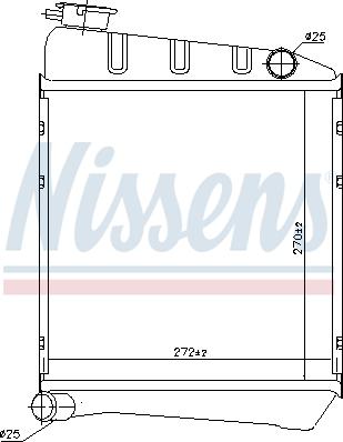 Nissens 60519 - Hladnjak, hladjenje motora www.molydon.hr