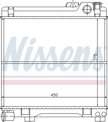 Nissens 60667 - Hladnjak, hladjenje motora www.molydon.hr