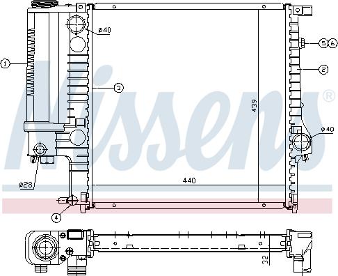 Nissens 690178 - Hladnjak, hladjenje motora www.molydon.hr