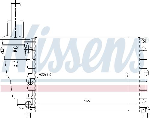 Nissens 690031 - Hladnjak, hladjenje motora www.molydon.hr