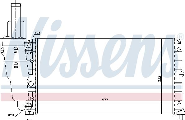 Nissens 698778 - Hladnjak, hladjenje motora www.molydon.hr