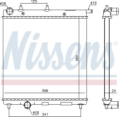 Nissens 694932 - Hladnjak, hladjenje motora www.molydon.hr