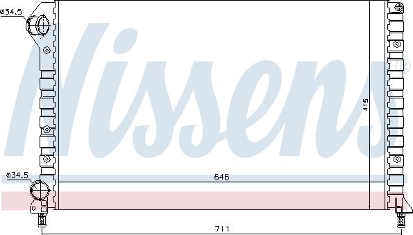 Nissens 61766 - Hladnjak, hladjenje motora www.molydon.hr