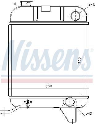 Nissens 63460 - Hladnjak, hladjenje motora www.molydon.hr