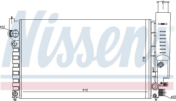 Nissens 698530 - Hladnjak, hladjenje motora www.molydon.hr