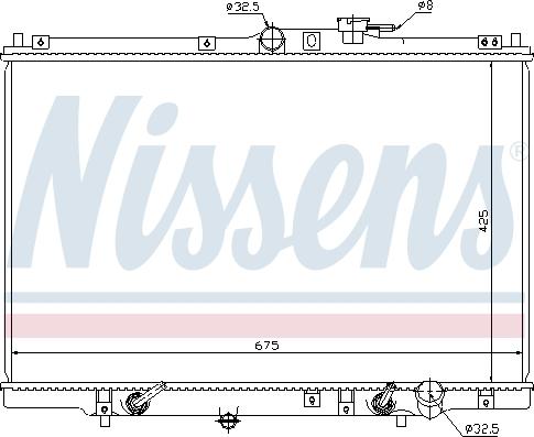 Nissens 63346 - Hladnjak, hladjenje motora www.molydon.hr